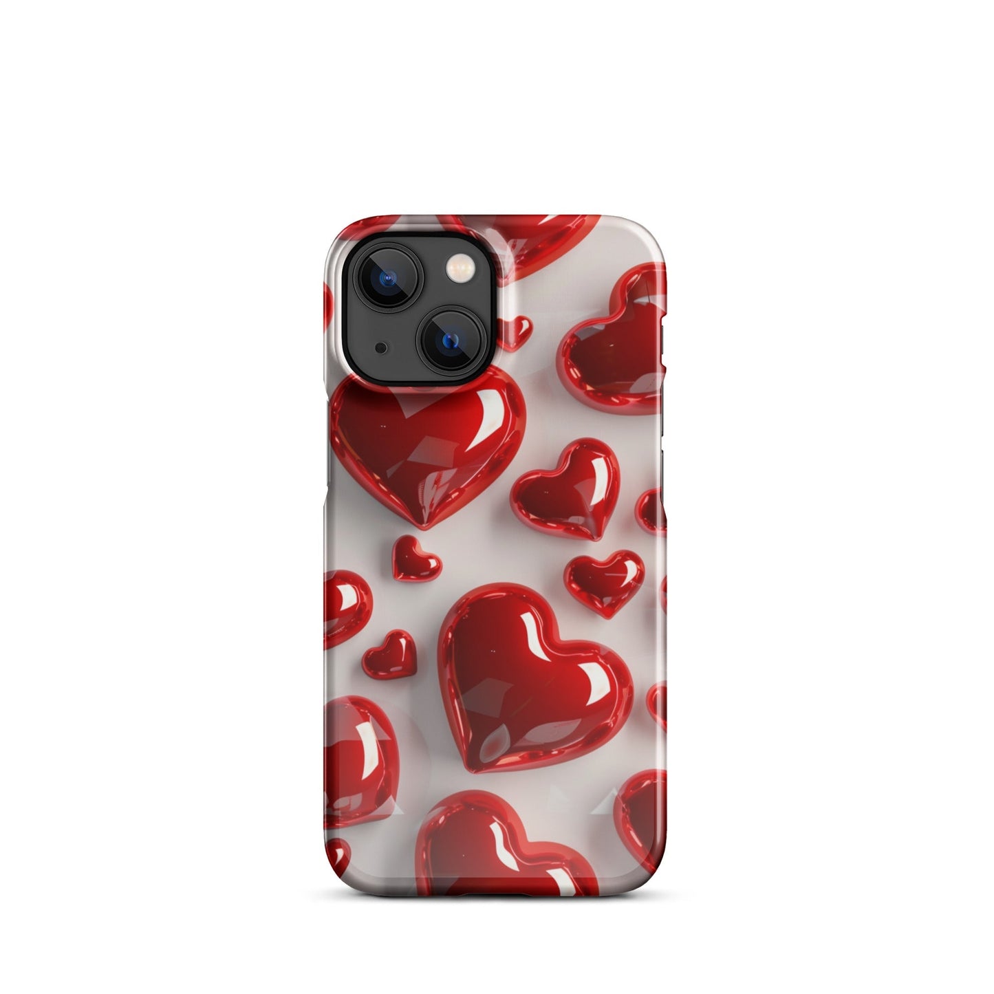 Red Hearts Phone case for iPhone