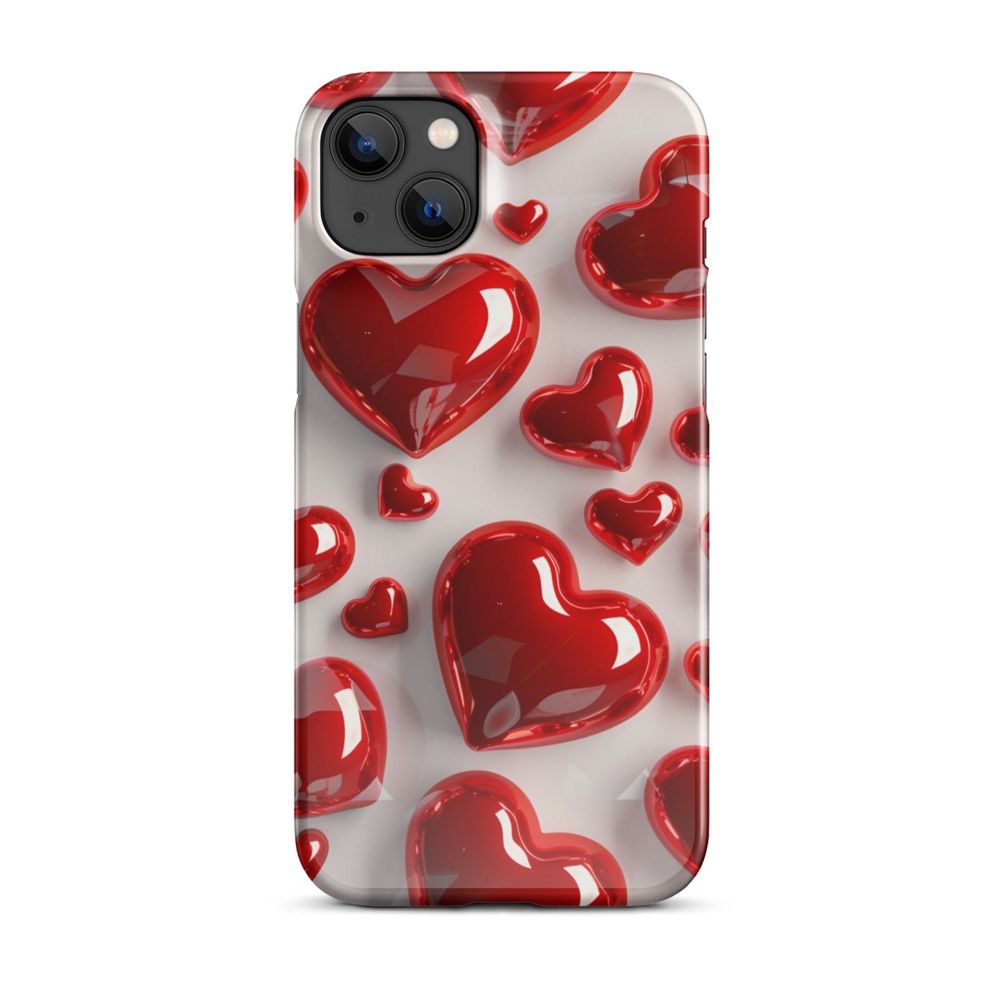 Red Hearts Phone case for iPhone