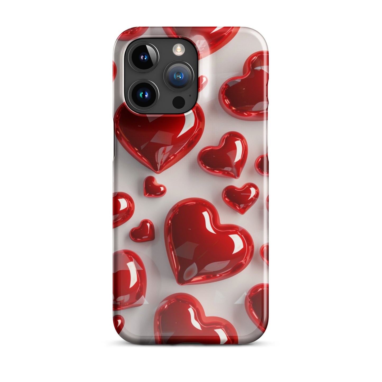 Red Hearts Phone case for iPhone