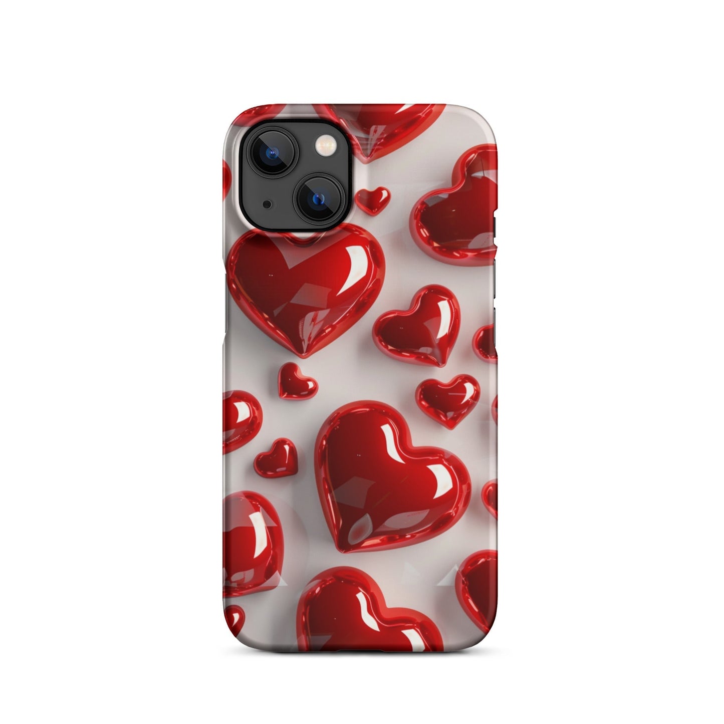 Red Hearts Phone case for iPhone